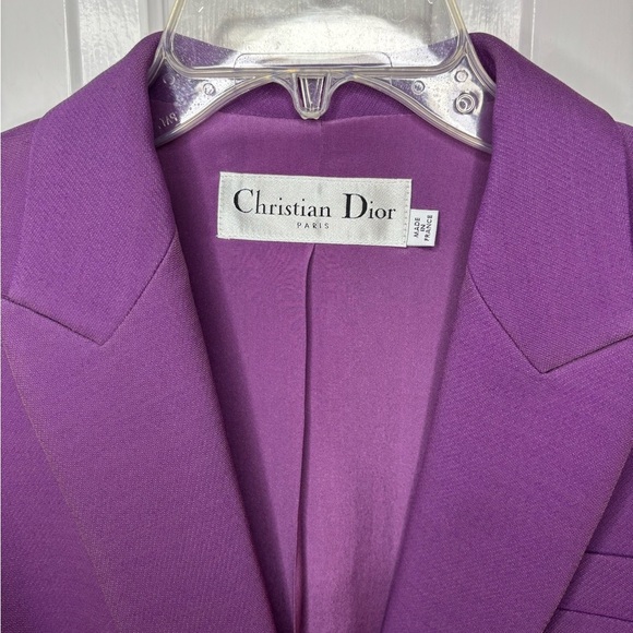 Dior women’s like new Purple Women's Blazer size US 8 - Picture 3 of 8